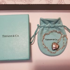 Tiffany & co. Solid heart necklace